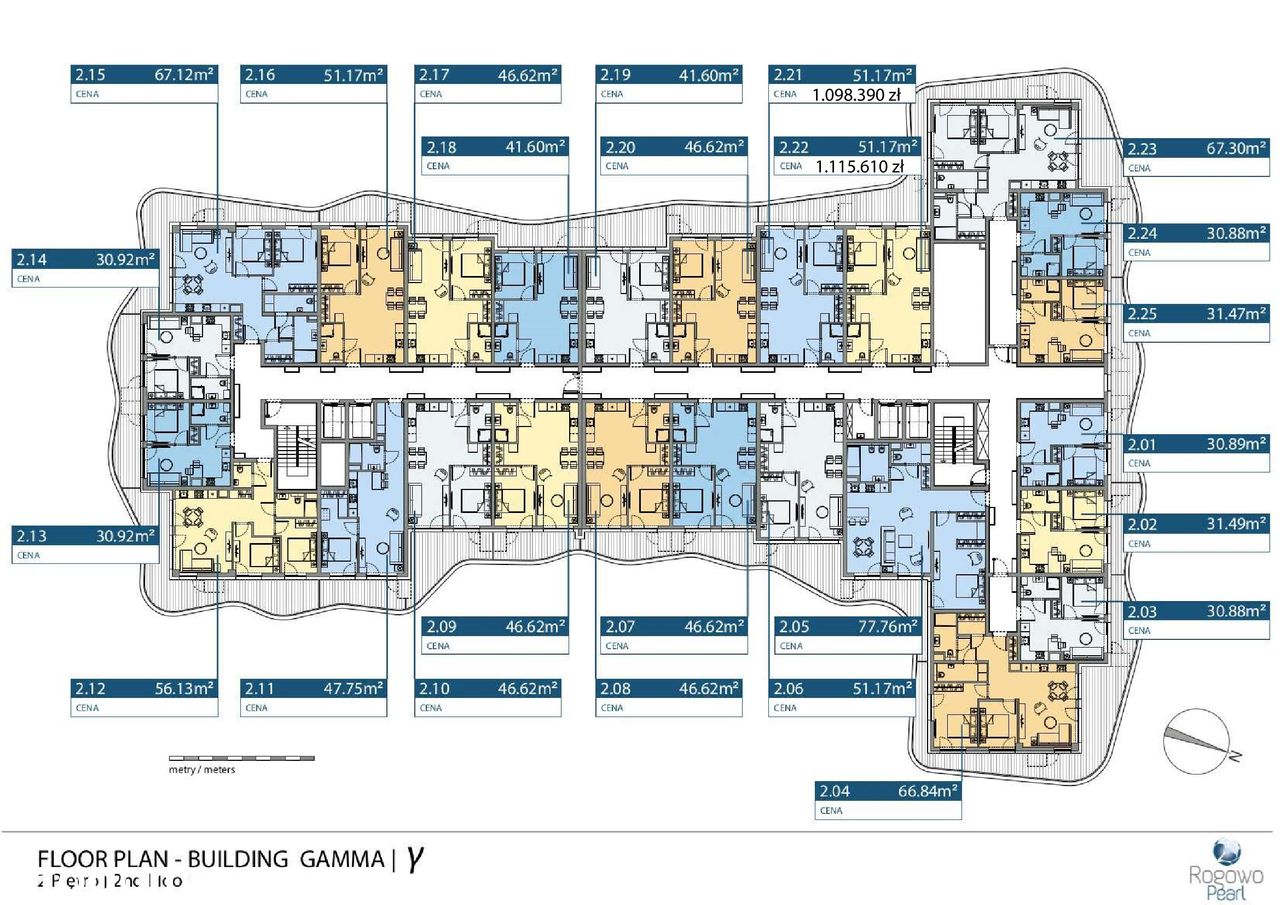 Atrakcyjny apartament M 2.22 Rogowo Pearl - Gamma - Pełny obrazek: 2/7