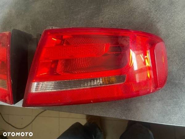 LAMPY TYŁ AUDI A4 B8 SEDAN 8K5945095D 8K5945096D LEWA PRAWA - 3