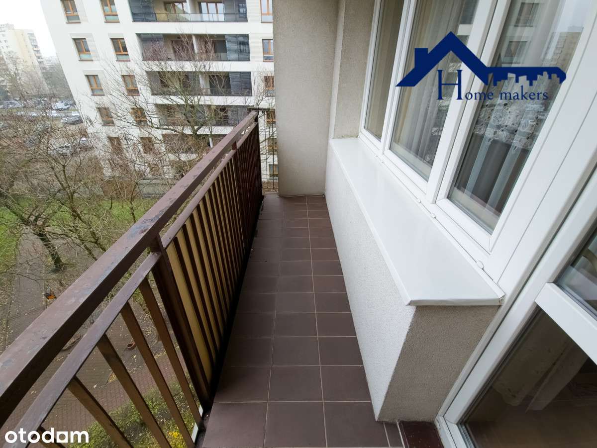2 pokoje 54,8 m² | Balkon | Metro | Piwnica-17