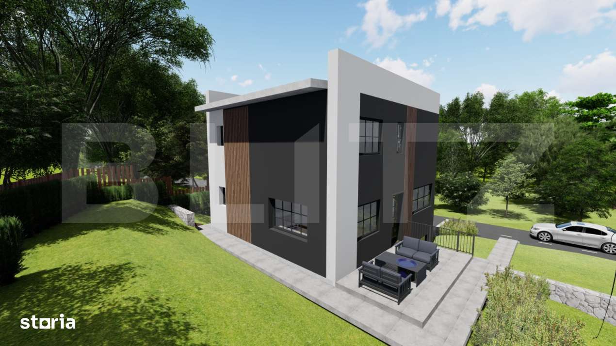 Teren 450mp cu AUTORIZATIE D+P+M -201 mp construiti, zona Sararie - Imagine principală: 5/7