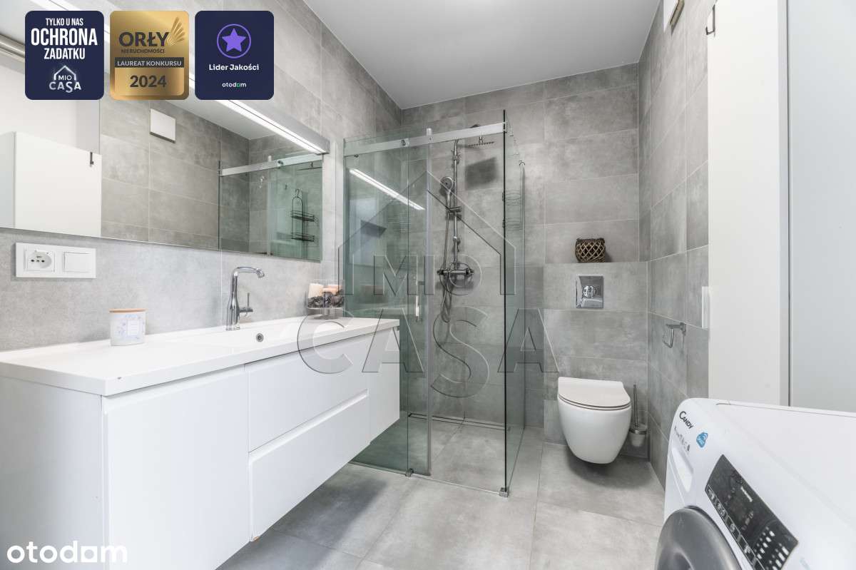 Urocze M4 z Dużym Tarasem i Prywatnym Parkingiem-9