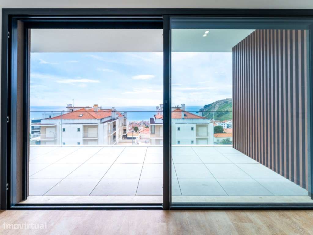 Apartamento T2 na Nazaré - Vista Mar com piscina e garagem-15