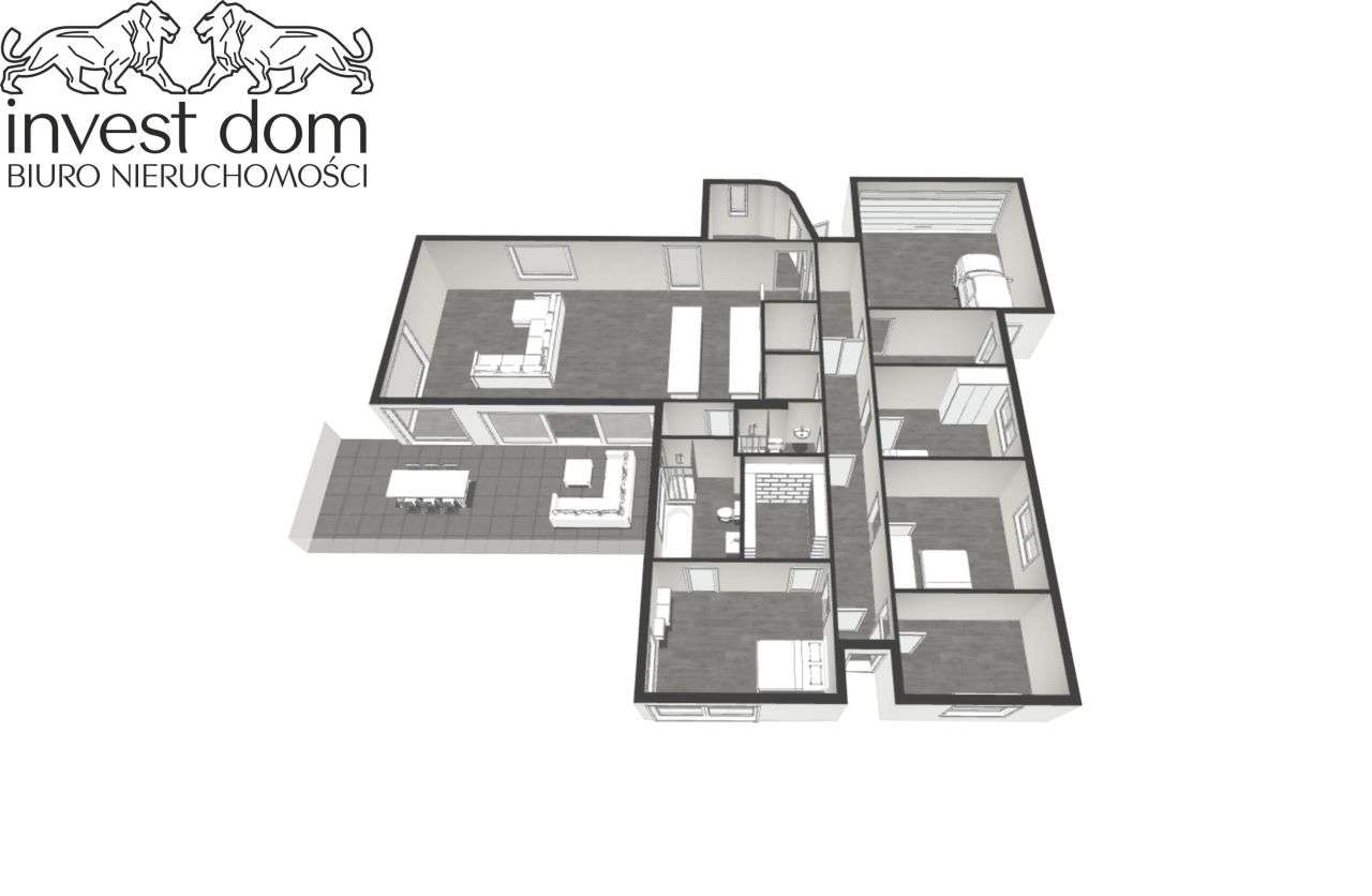 Śródziemnomorska Willa z Kolonialną Nutą | Spokój,-4