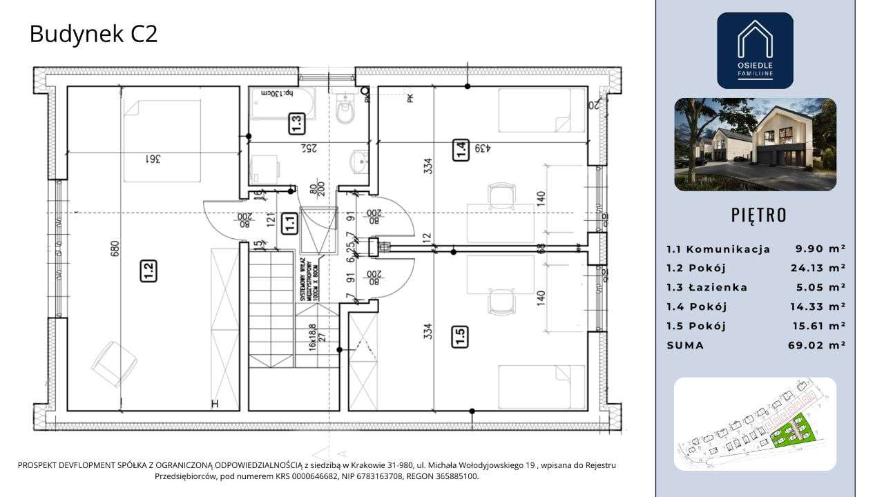 Prowizja 0 % Dom Grębałów C2 Nowa Huta-6