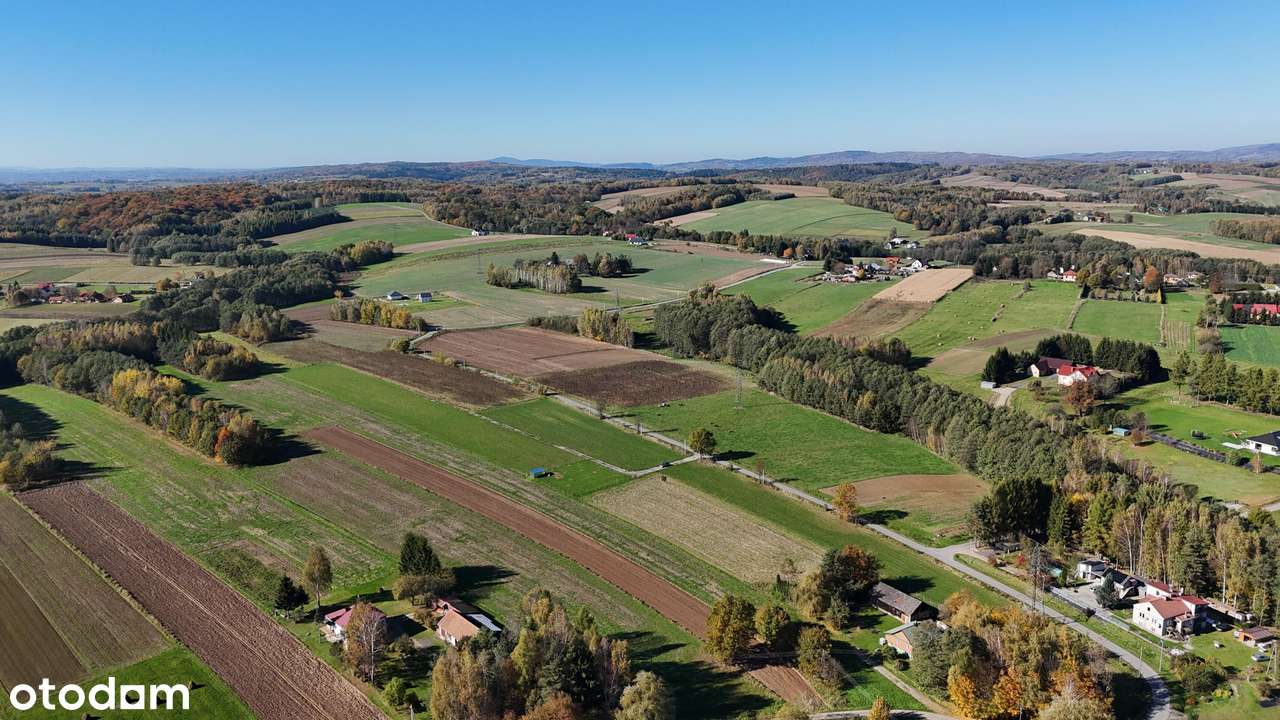 Piękna działka w Wojaszówce – cisza, widok i szybki dojazd do Krosna!-4