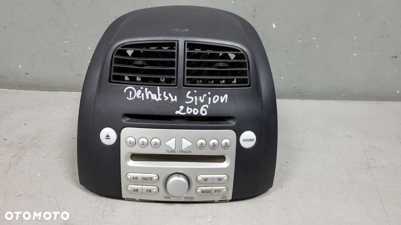 Radio CD Radioodtwarzacz Daihatsu Sirion II 86180-B1050 - 1