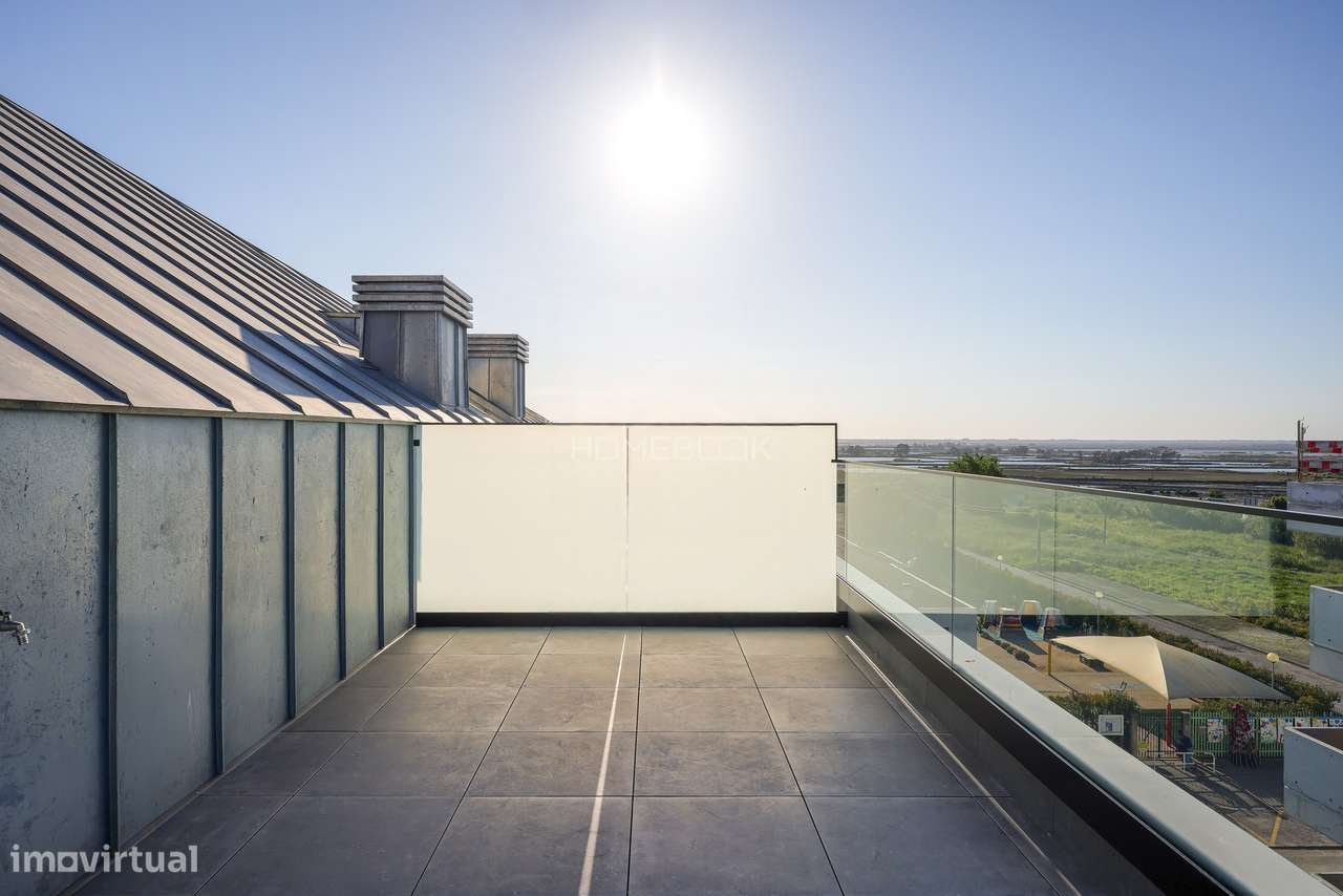 Apartamento T3 Implex com Terraço e Vista Ria em Aveiro - Grande imagem: 4/33