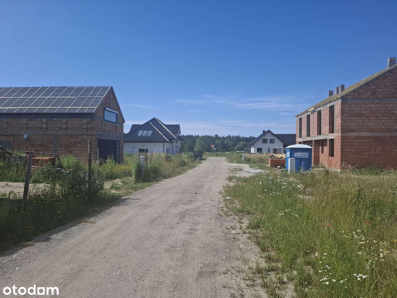 Działka Dachowa 1504 m2, przyłącze wody i prądu na działce, MPZP, - Pełny obrazek: 4/4