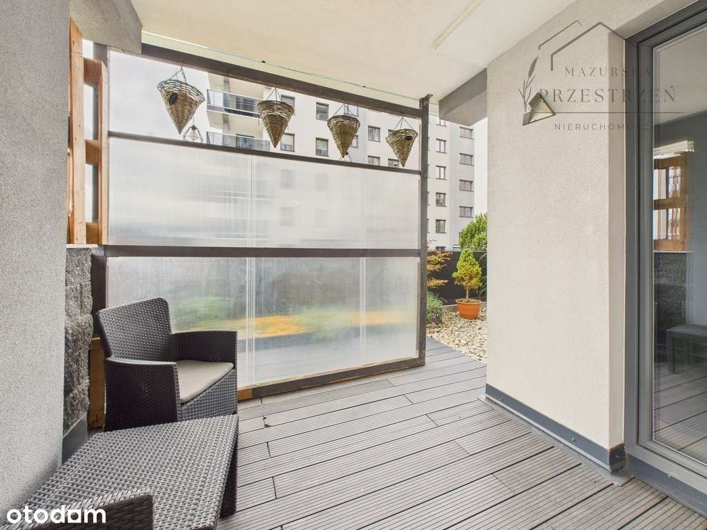 3 pokoje z tarasem, Jeziorna Towers+miejsce post.-7