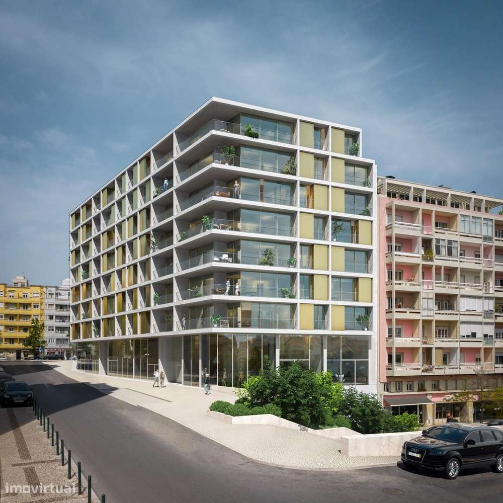 Apartamento T1 + 1 com vista, Campo Pequeno, Lisboa-33