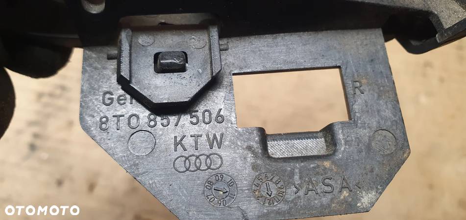 Głośnik drzwi osłona lusterka prawa Audi A5 8T0857506 - 5