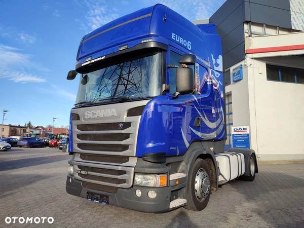 Scania R450/ RETARDER / LOW DECK / KLIMATYZACJA POSTOJOWA / OPTICRUISE / - 2