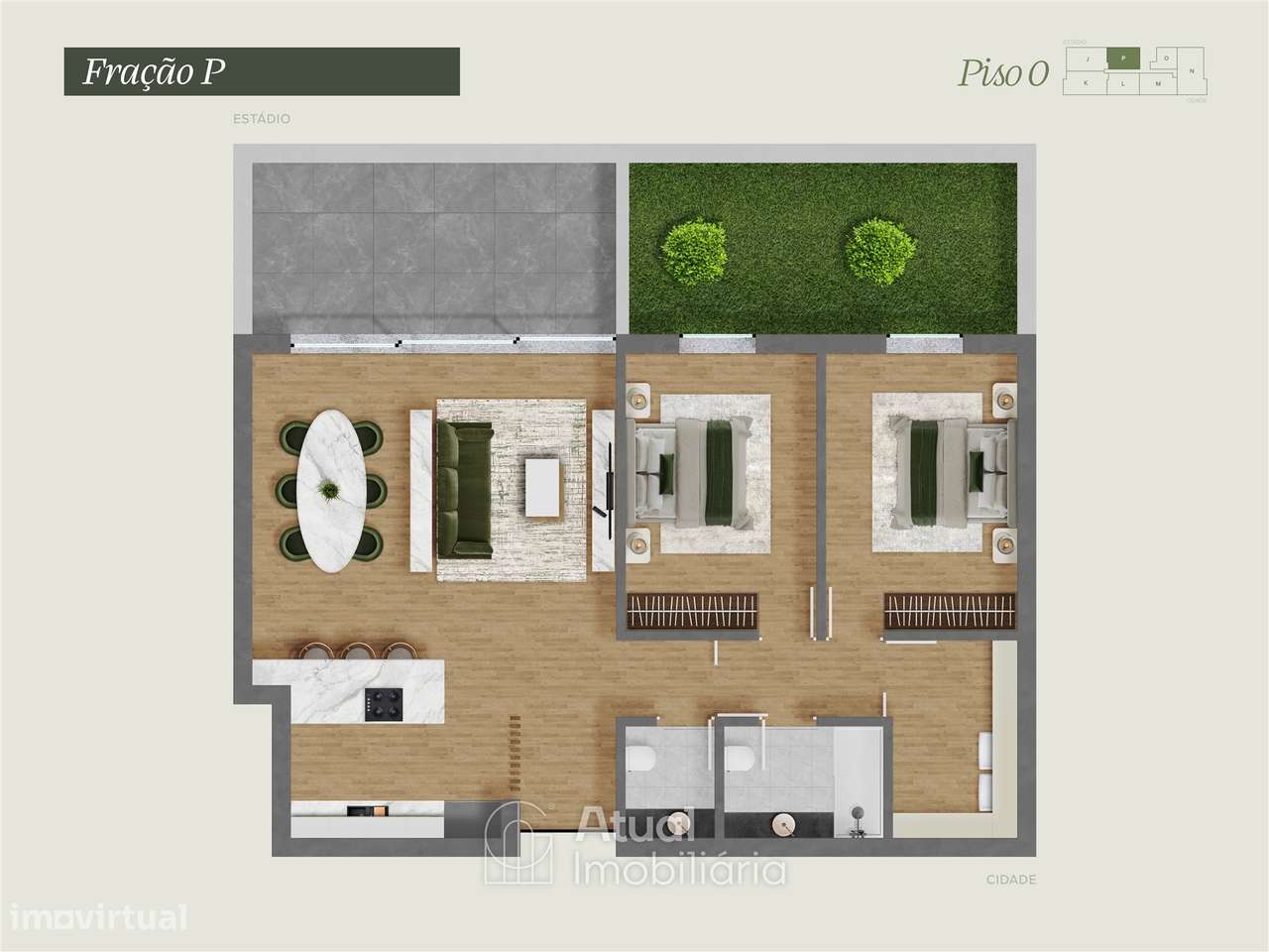 Apartamento T2+1 Venda em Caldas de Vizela (São Miguel e São João),Viz-25