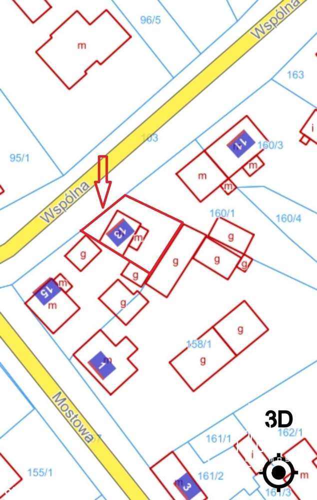 Dom w Szczytnikach przy pętli autobusowej-1
