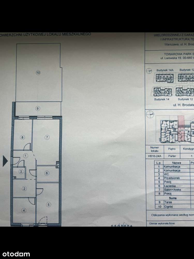 Mieszkanie, 70,50 m², Warszawa-6