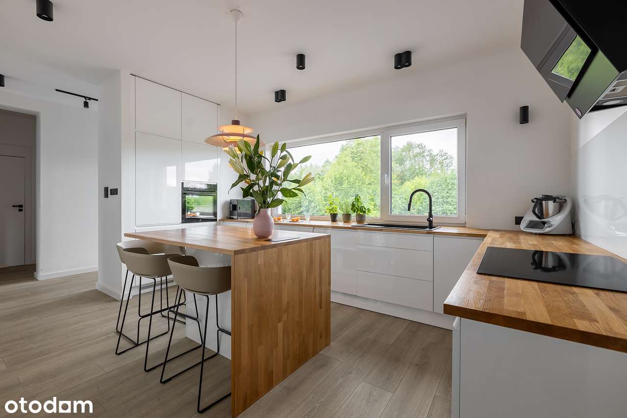 Dom premium z antresolą i 2 tarasami | Morasko-6