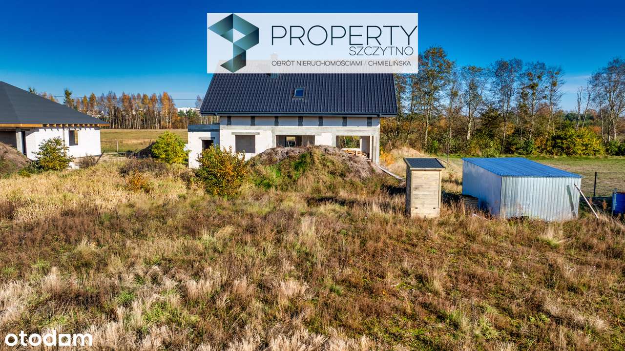 Nowoczesny dom w stanie surowym otwartym ,Nowe Gizewo-5