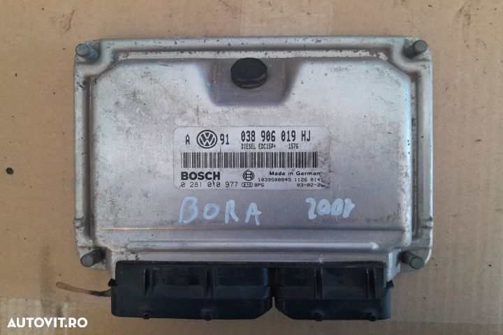 Calculator motor ECU 038906019HJ Volkswagen VW Bora 1  [din 1998 pana - 1