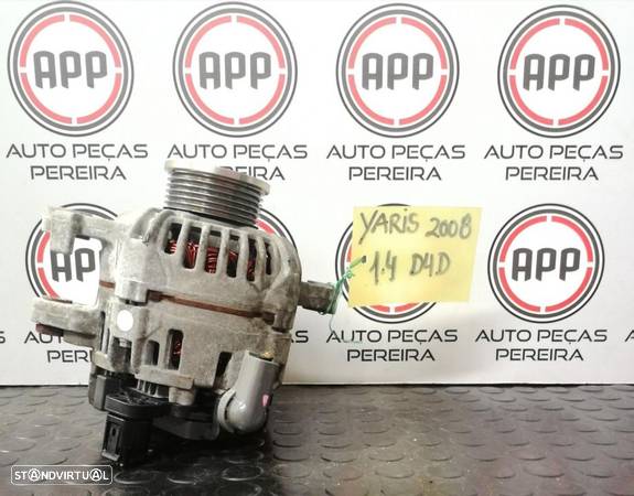 Alternador Toyota Yaris de 2008 1.4 D4D. - 1