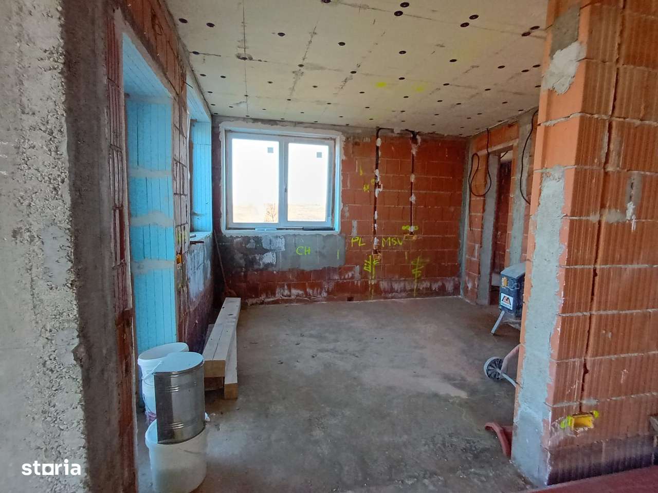 Casă lângă oraș+ teren 1253 mp priveliște superbă ,loc pentru 2 case-10