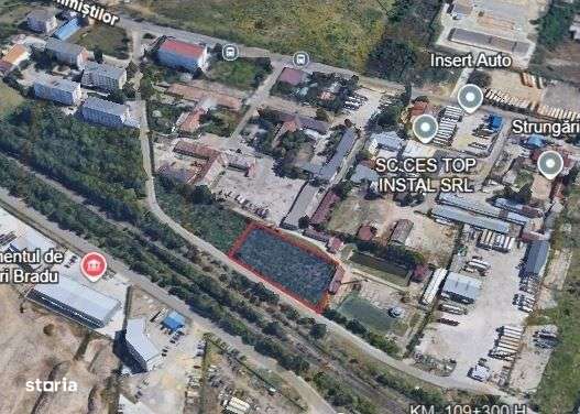 Teren zona Arpechim - Acces A1 si Dex Pitesti Craiova 3424 MP - Imagine principală: 2/4