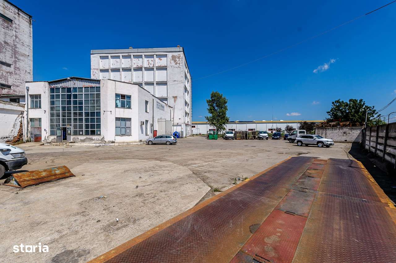 Hala depozit/spatiu productie 596mp+2171mp curte de inchiriat - Imagine principală: 3/12
