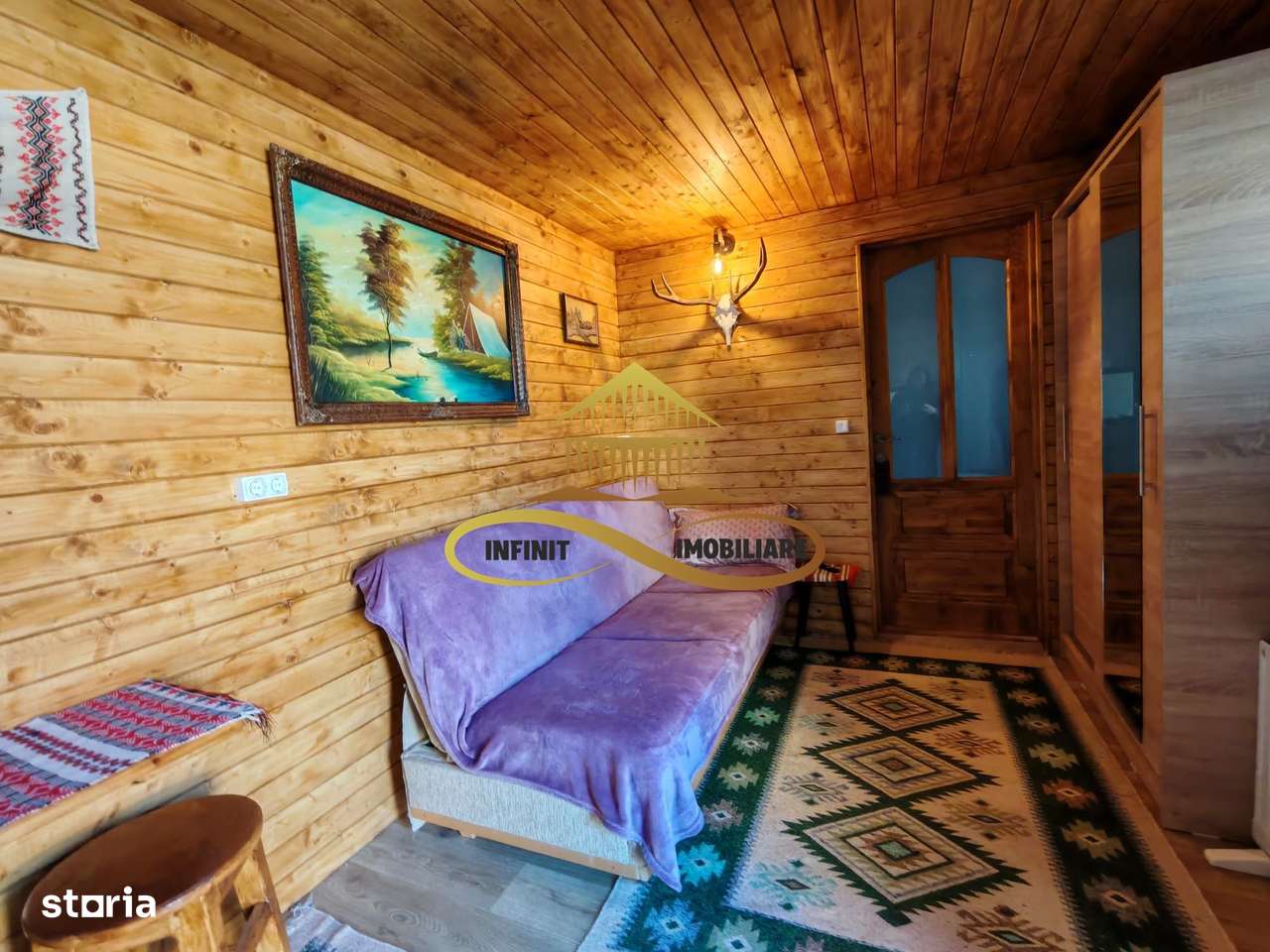 Garsonieră cochetă, tip căsuță, cu aer de cabană – Bacău, zona Gării - Imagine principală: 3/7