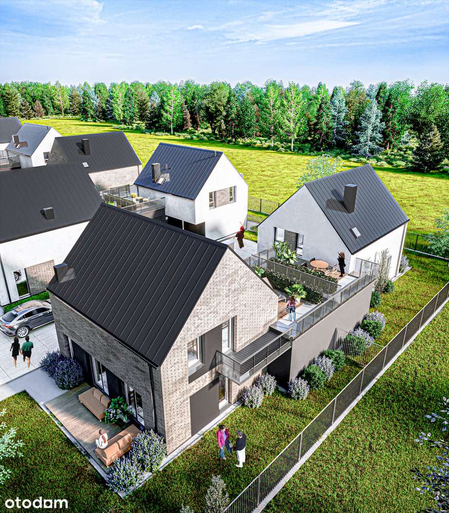 "Domy na Traugutta" domy jednorodzinne 130m2 z garażem i dużym ogrodem-5