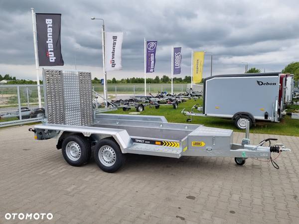 Lorries Przyczepa TPM 27, 303x160 cm 2,7T koparka, bobcat - 4