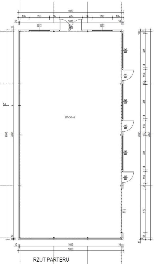 Wynajmę lokale - 100m2 i 205m2 w centrum handlowym - Pełny obrazek: 2/4