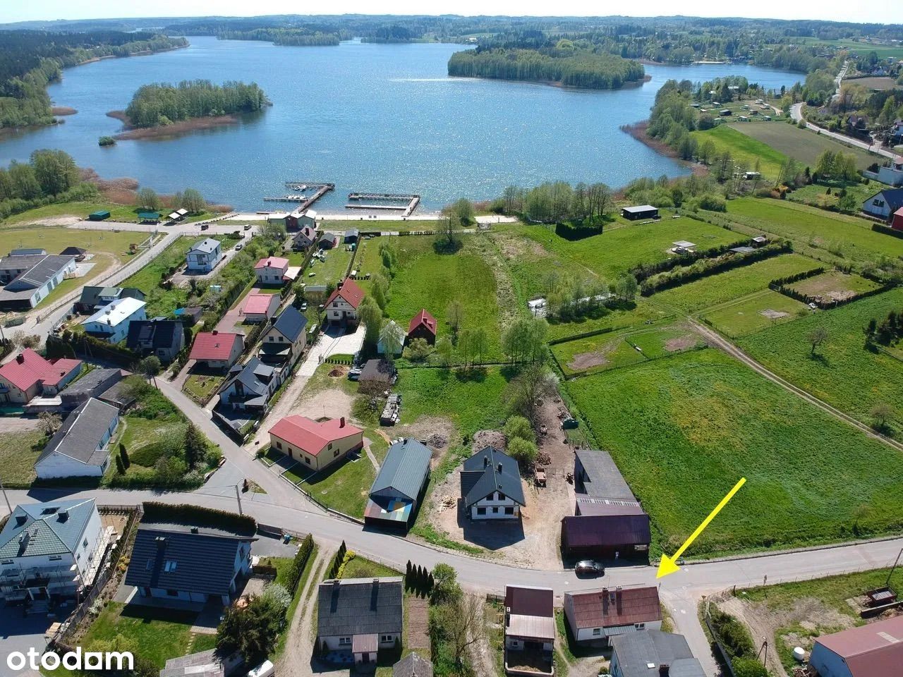 Cały dom nad pięknym jeziorem Gowidlińskim. OKAZJA