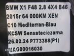 BMW X1 F48 OSŁONA BŁOTNIKA LEWY PRZÓD WYGŁUSZENIE 7398419 51487398419 - 6
