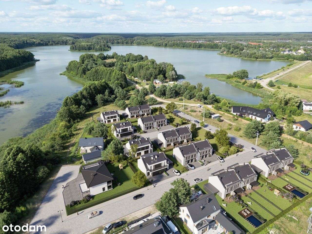 Dom w zabudowie szeregowej Piła Zalew! Ogród - Pełny obrazek: 5/14