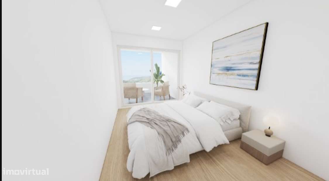 Apartamento T2 novo terraço vista mar e serra Sesimbra-13