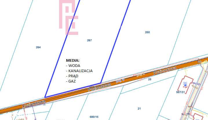 Na sprzedaż działka Opole/Lędziny/mpzp/32 lokale m - Pełny obrazek: 2/2