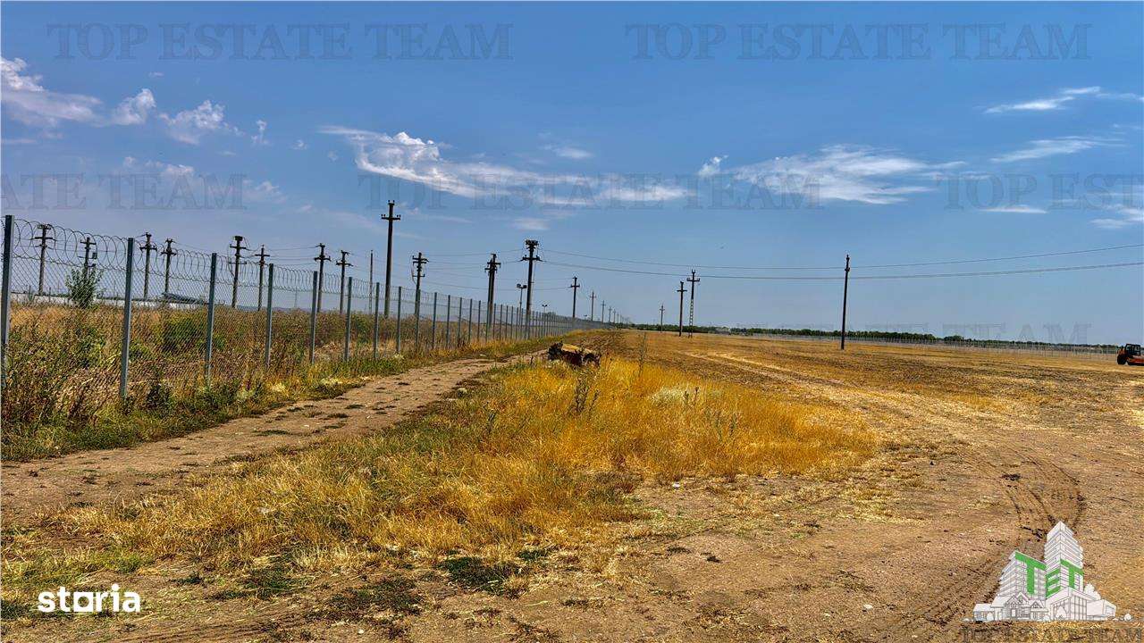 Teren industrial de vanzare aproape de Centura  Caracal  Olt - Imagine principală: 1/7