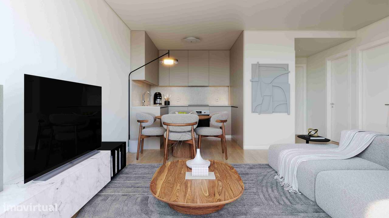 Apartamento T2 no Ouro Valley, Rio Tinto próximo ao metro-4