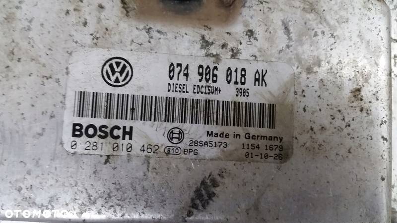 KOMPUTER VW T4 2.5 TDI 0281010462 074906018AK - 4