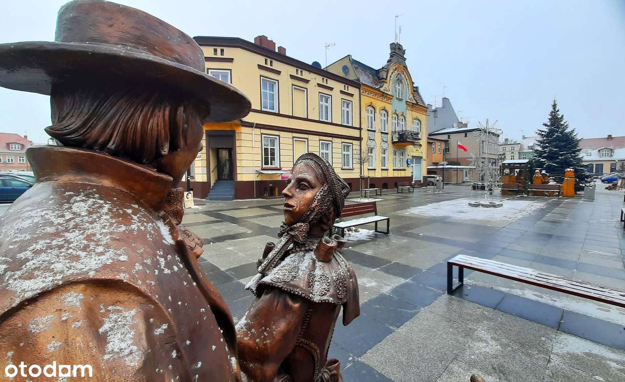 Widok na dolinę rzeki, z laskiem. Działka budowlana tuż obok Szamotuł-3