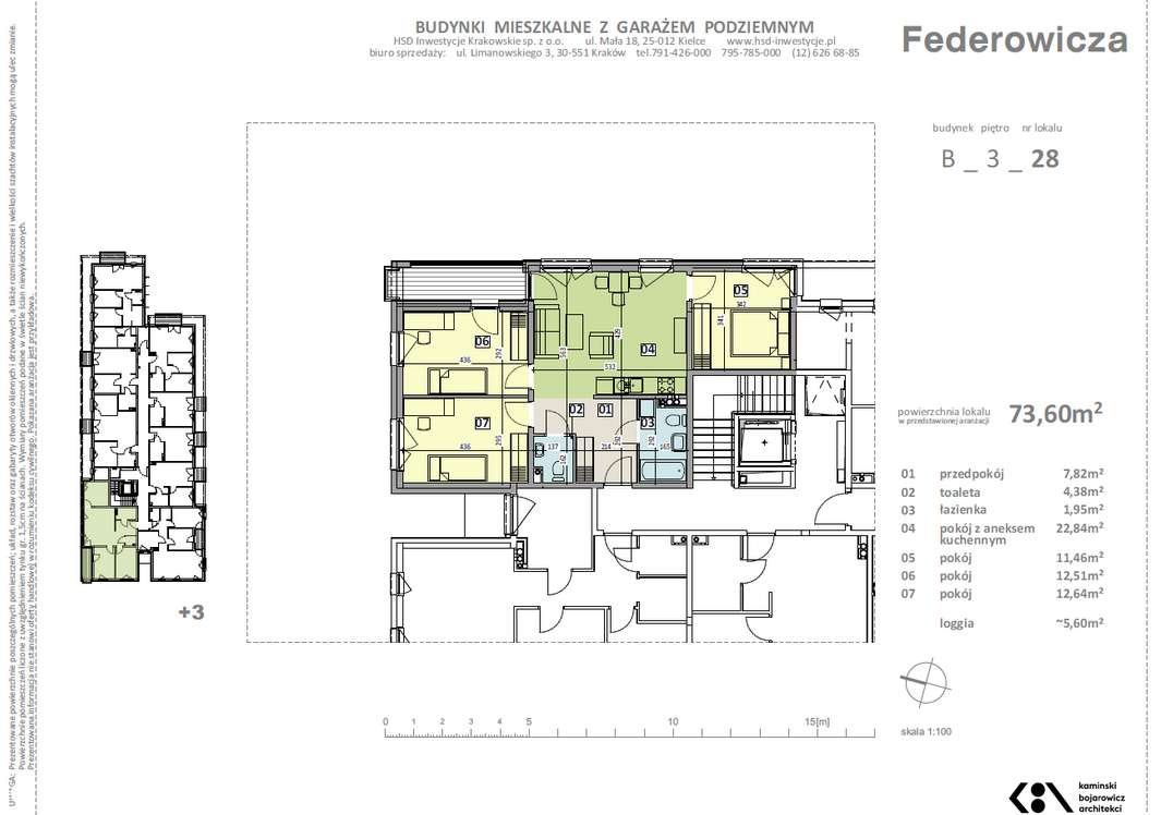 BEZPOŚREDNIO - 4 pokojowe mieszkanie na os.Ruczaj ulica Federowicza - Pełny obrazek: 2/9