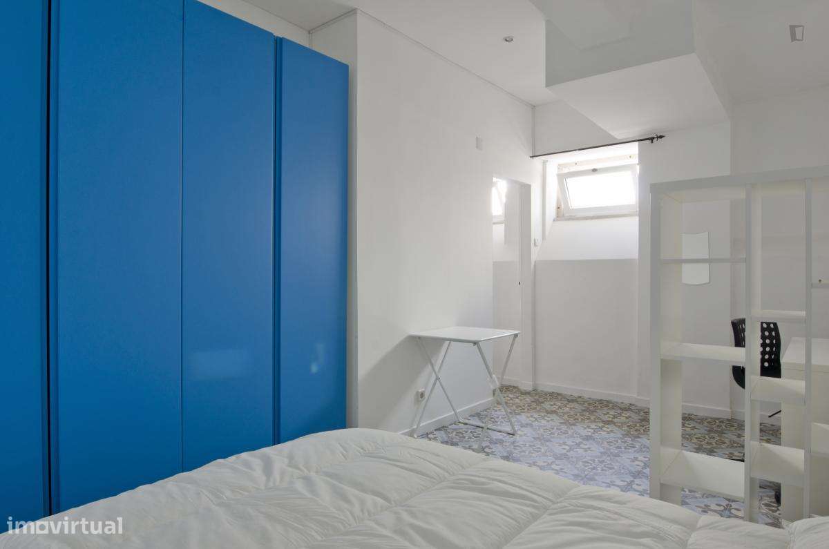 Quarto - localizado em Alvalade Lisbon - Grande imagem: 4/7