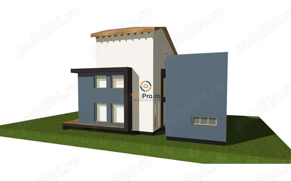 Teren plus casa in constructie la rosu Mosnita Veche - Imagine principală: 4/6