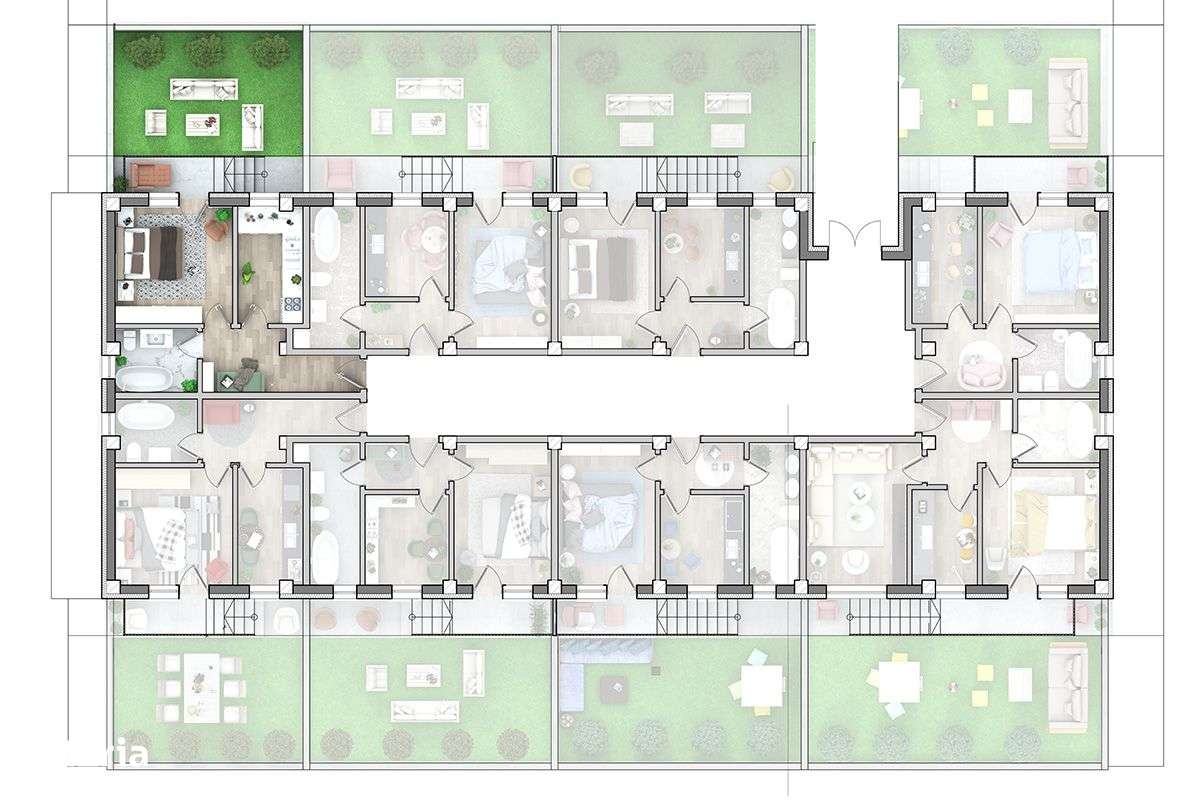 ASTORIA RESIDENCE 1 camera D 34m curte  28m Lunca Cetatuii - Imagine principală: 4/14