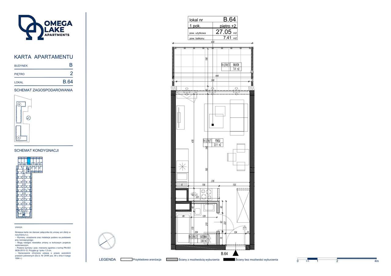 B.64 Omega Lake Apartments – luksusowe apartamenty nad jeziorem Ukiel - Pełny obrazek: 4/18