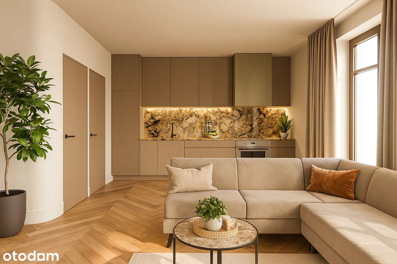 Przestronne mieszkanie w nowej/odrestaurowanej kamienicy, nad Wartą,