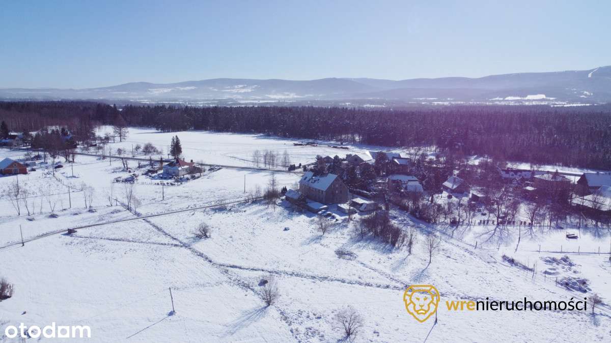 Klimatyczna działka na Pogórzu Izerskim/MPZP Mnu-8
