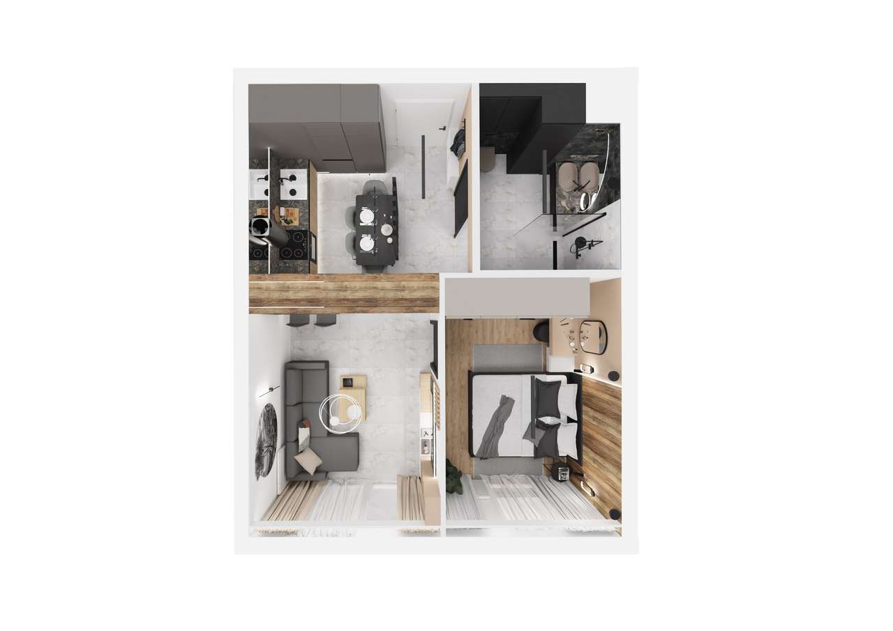 WYJĄTKOWY APARTAMENT Z BALKONEM, PRZY LASKU MARCELIŃSKIM!