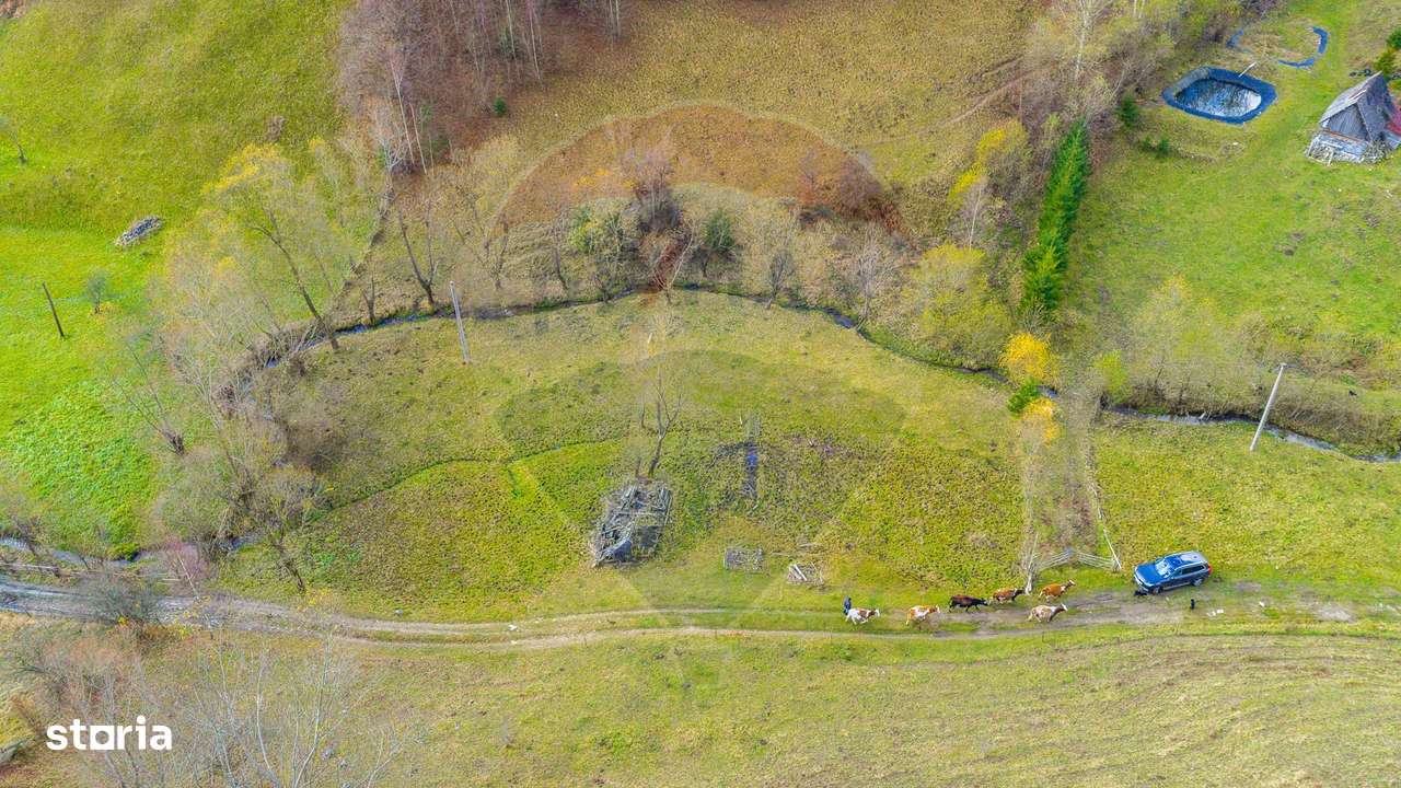 COMISION 0% Teren 8013mp Moieciu de Jos / Strada Valea cu Calea - Imagine principală: 5/7