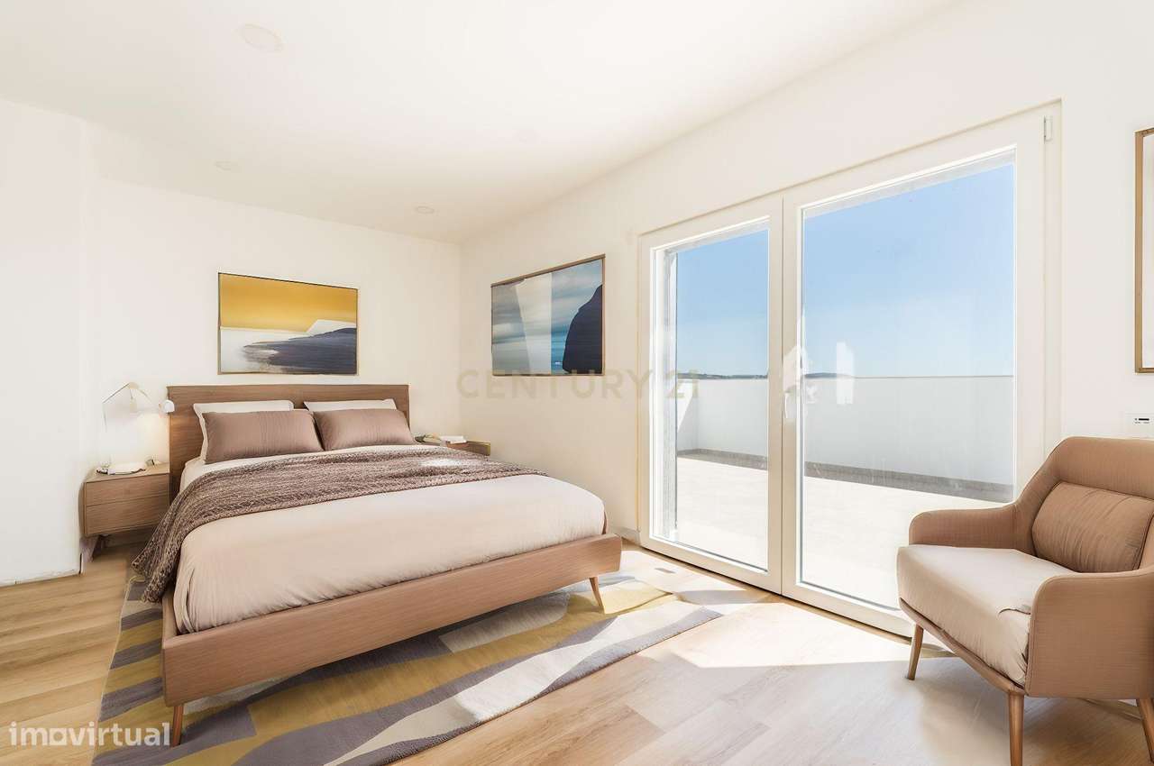 Moradia T3, Nova e Exclusiva: Campo, Mar e Piscina em Albufeira-22