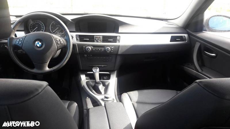Interior de piele negru BMW Seria 3 E91 Touring An 2007 - 1